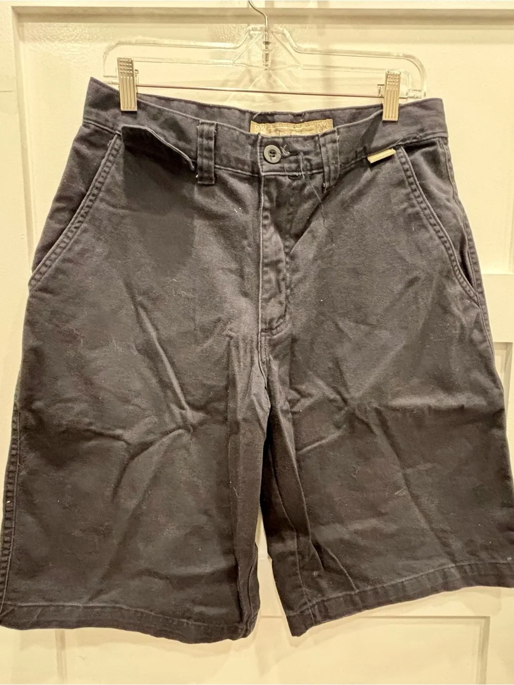 JNCO Vintage Y2K Black Flat Front Men's Shorts